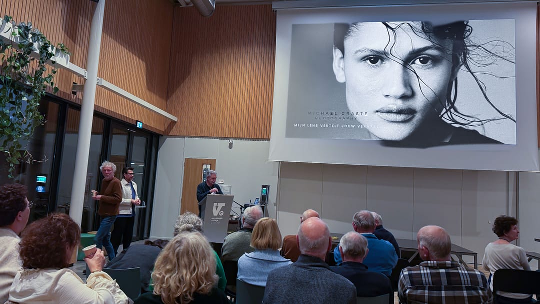 Fotografie lezing 13 november 2025 door Michael Graste en Kees Martens