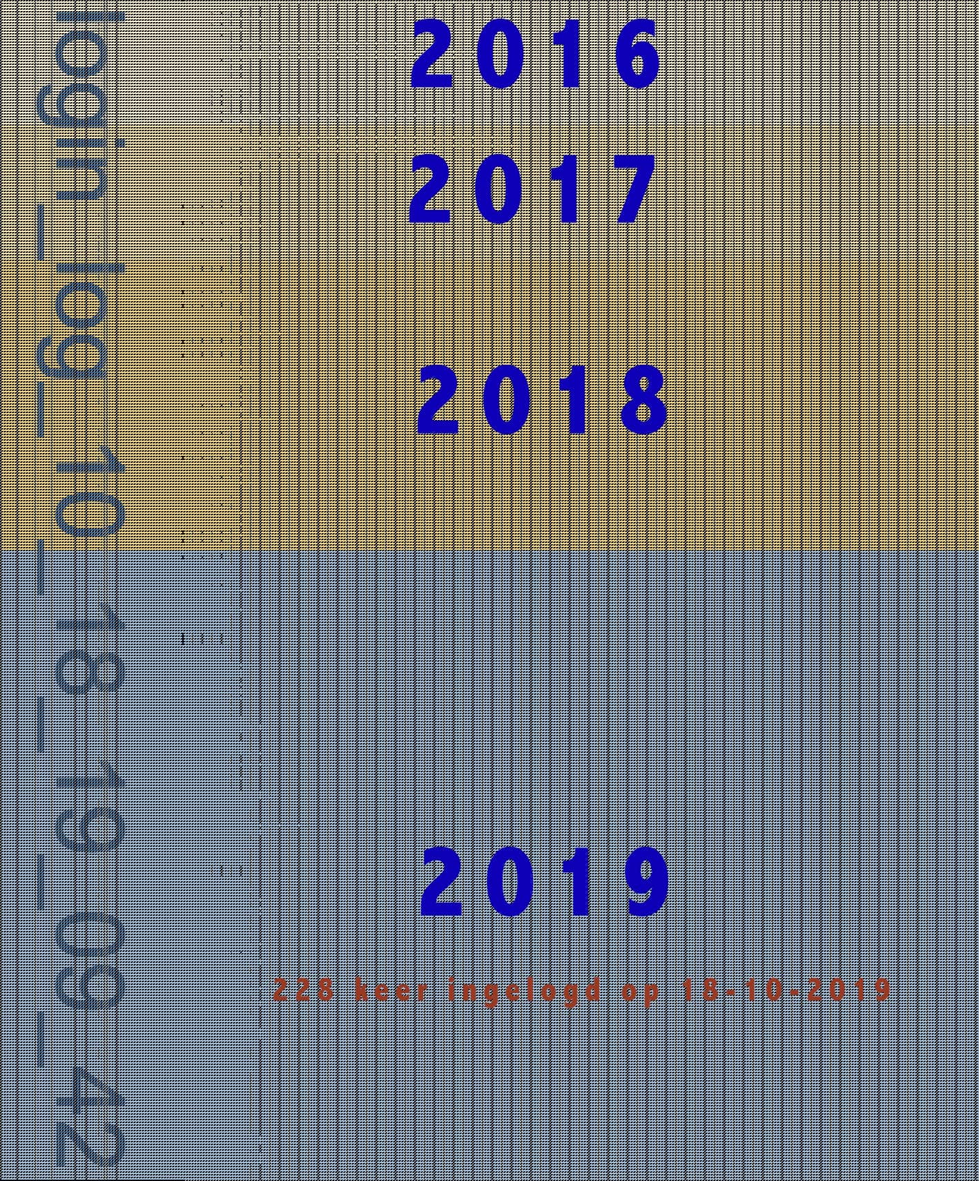 Login grafiek geautoriseerde gebruikers Fotokring Beeldhoek 2016-2019